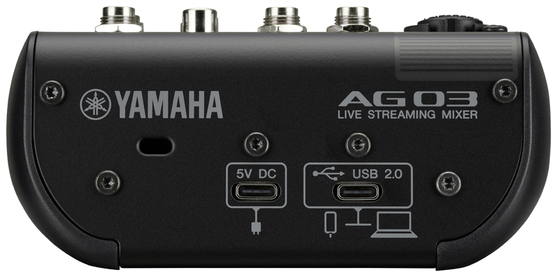 YAMAHA AG03MK2 Live Streaming Pack / Black【1台のみ在庫有り!即納