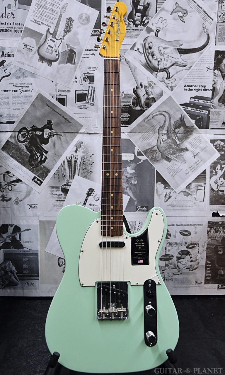 Fender American Vintage II 1963 Telecaster -Surf Green-【V2664668