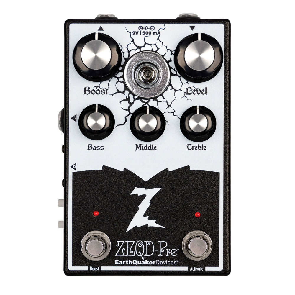 EarthQuaker Devices ZEQD‐Pre 真空管アナログプリアンプ ギター