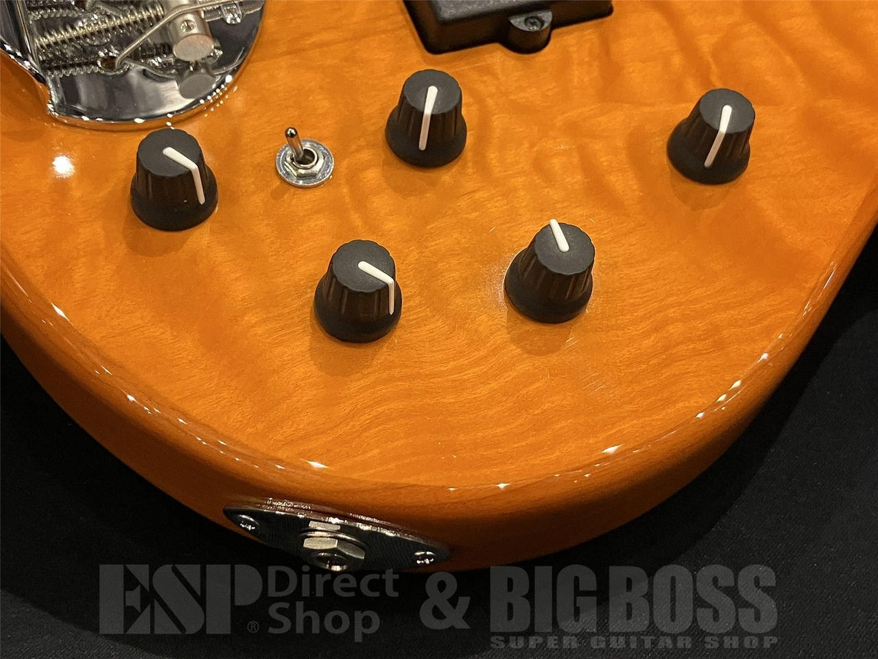 Lakland SL55-94 Deluxe / Amber Translucent / Maple FB（新品/送料