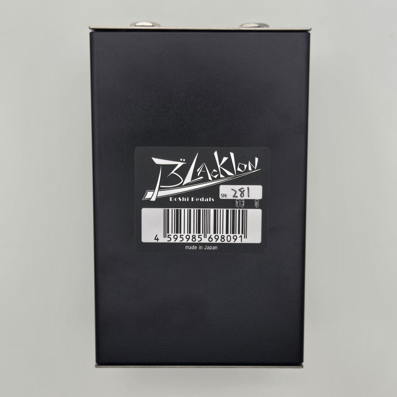 Roshi pedals Blacklon オーバードライブ RoShi Pedals Blacklon【ブラックフェイス系オーバードライブ