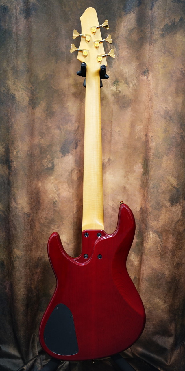 Fodera NYC Empire 5 Strings 70FH/21 Trans Red Fretless（新品/送料無料）【楽器検索デジマート】