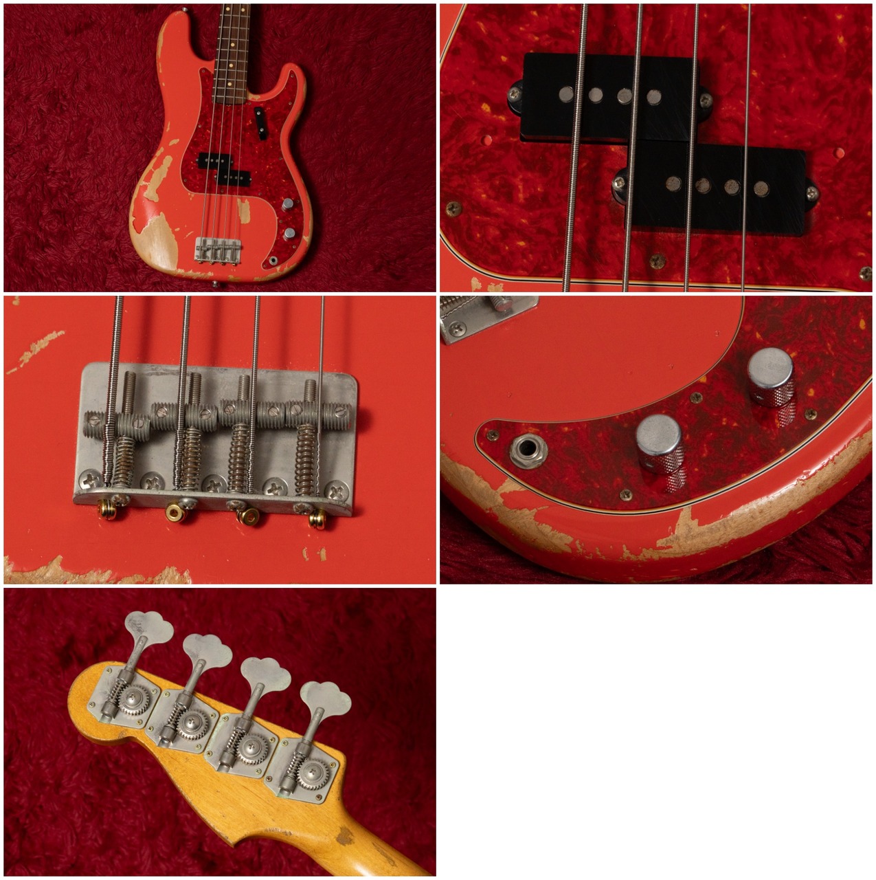 Fullertone Guitars PRO-BAGANDA 60 Heavy Rusted Fiesta Red 3.630kg