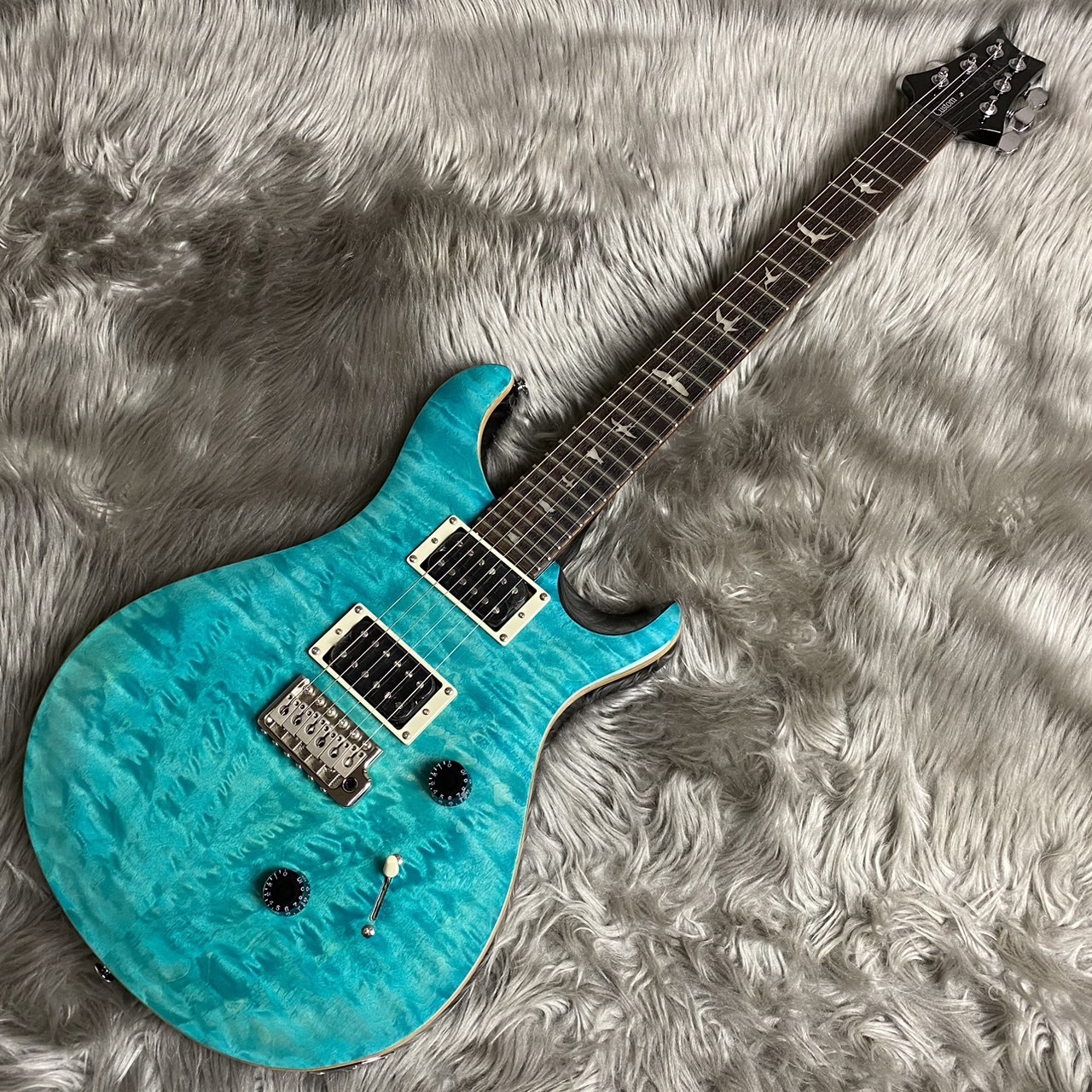 Paul Reed Smith(PRS) SE Custom 24 Quilt - SA - Sapphire【現物画像  