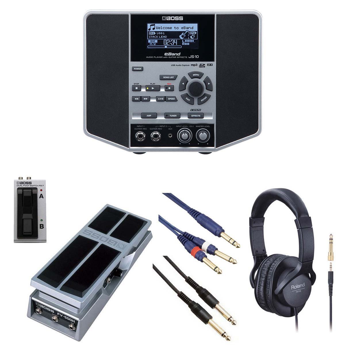 BOSS eBand JS-8 エフェクター マルチ Roland EBAND JS-8 BOSS アンプ エフェクター 割引 Roland ローランド