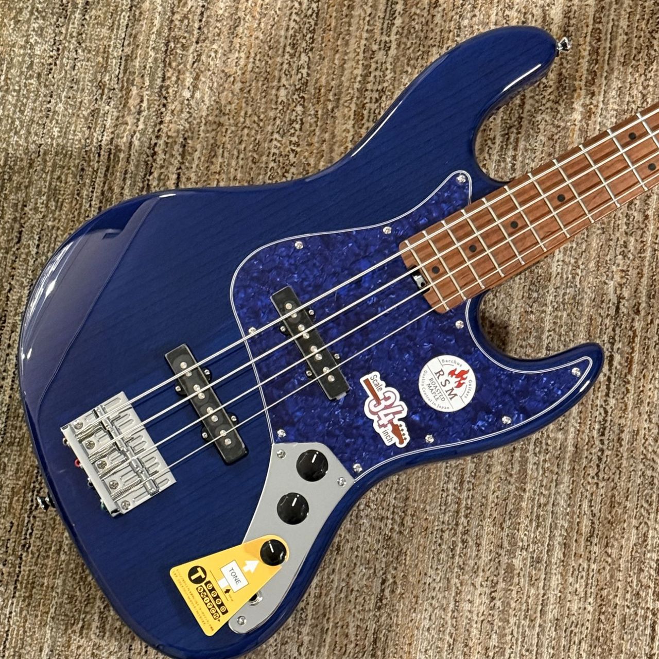 Bacchus WL4-ASH/RSM See Through Blue（新品/送料無料）【楽器検索