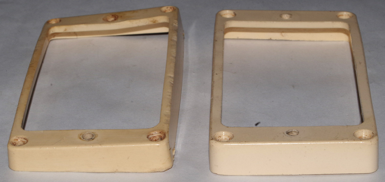 Gibson ビンテージ エスカッション M-8 黒 リア用 レスポール gibson ギブソン 1970年代 M-8 ブラック エスカッション ピックアップ