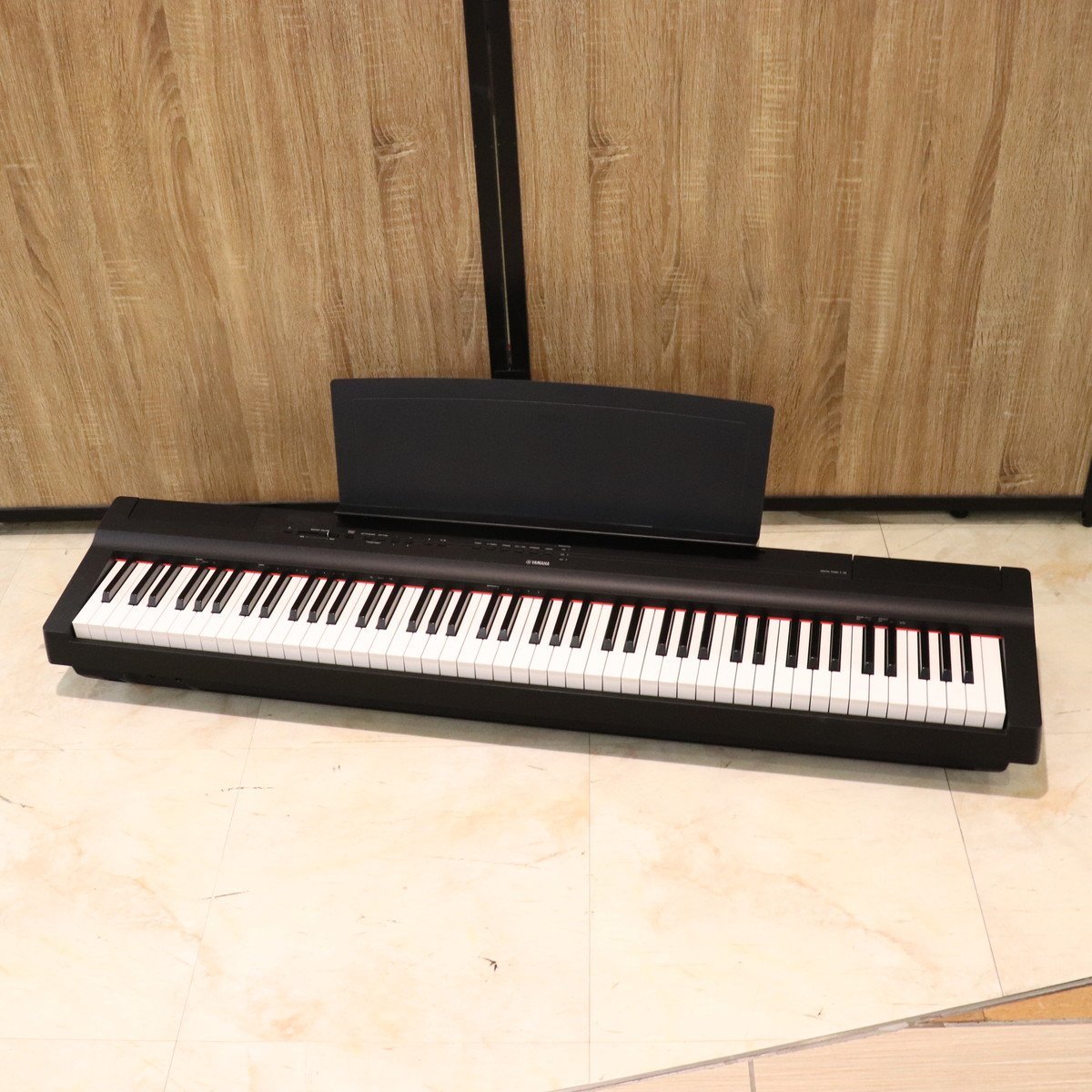 ヤマハ電子ピアノ P-125 中古 ブラック YAMAHA P-125 Black 【梅田店】（中古/送料無料）【楽器検索