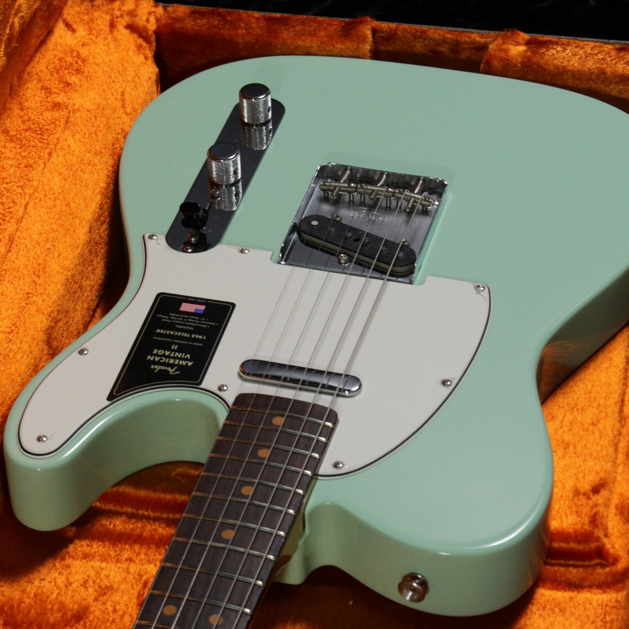 Fender American Vintage II 1963 Telecaster Surf Green #V2556612