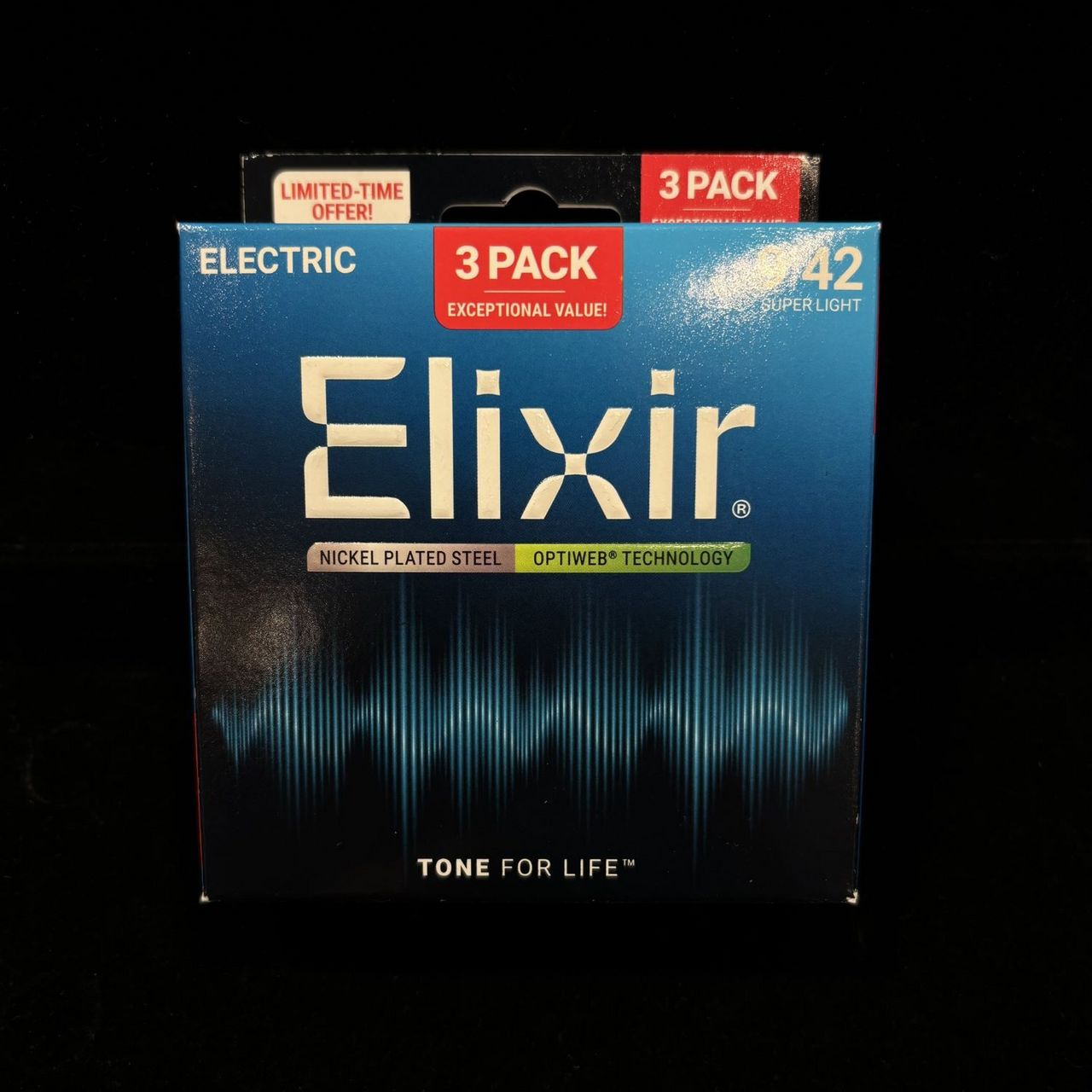Elixir 【3SET PACK！】OPTIWEB 09-42 #16571（新品）【楽器検索