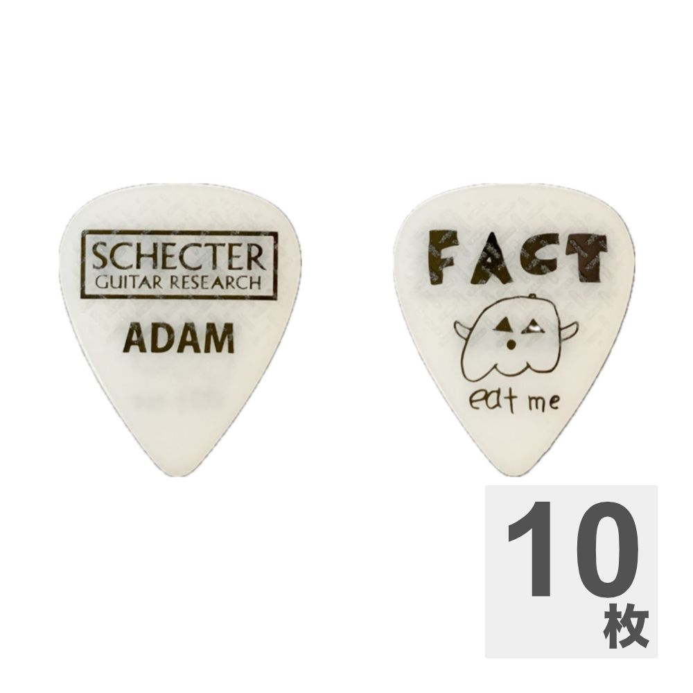 SCHECTER SCHECTER シェクター SPA-FC/AD/2 FACT ADAMモデル ギターピック×10枚