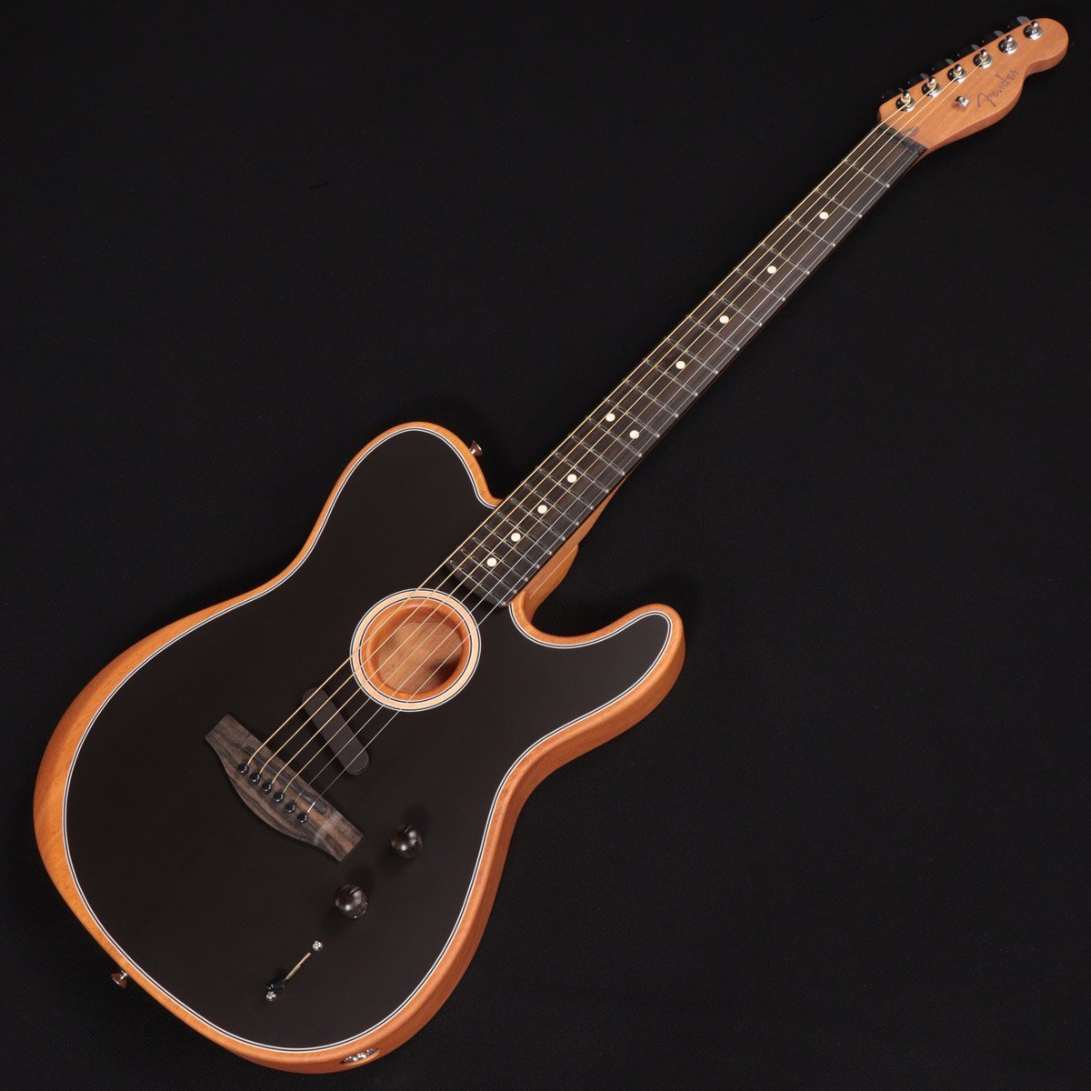 Fender American Acoustasonic TELECASTER Black ≪S/N