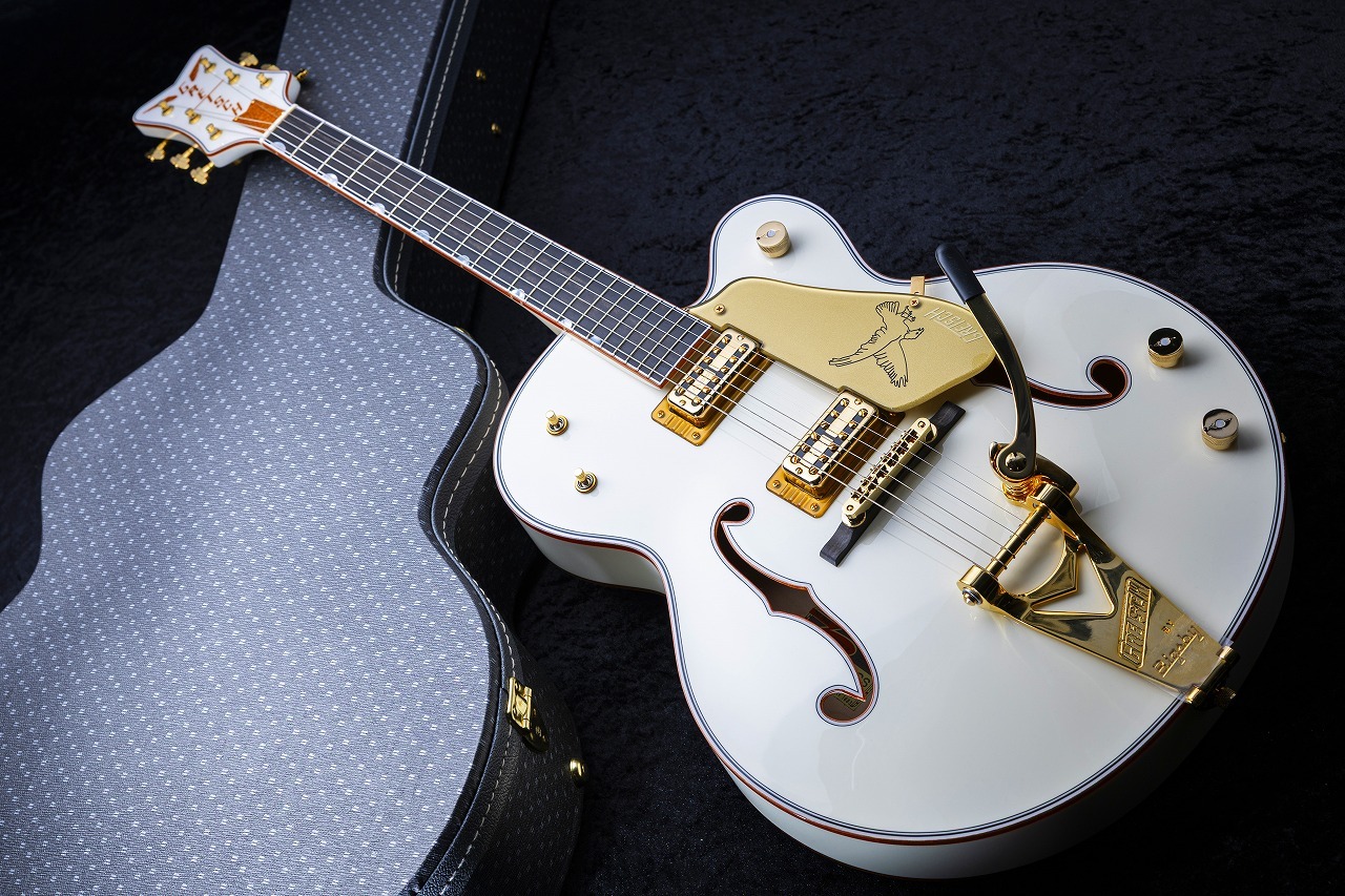Gretsch USA Custom Shop G6136CS 1959 White Falcon NOS Build by