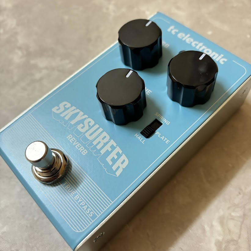 SKYSVRFERリバーブ新品同様！ TC Electronic Skysurfer Reverb コンパクトエフェクター