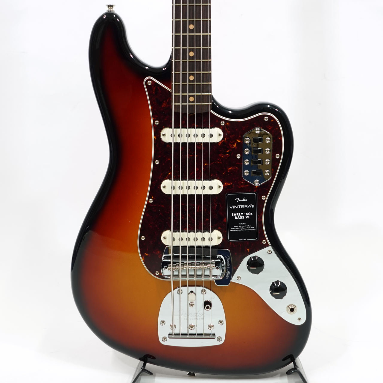 Fender Vintera III Early '60s Bass VI / 3-Color Sunburst（新品