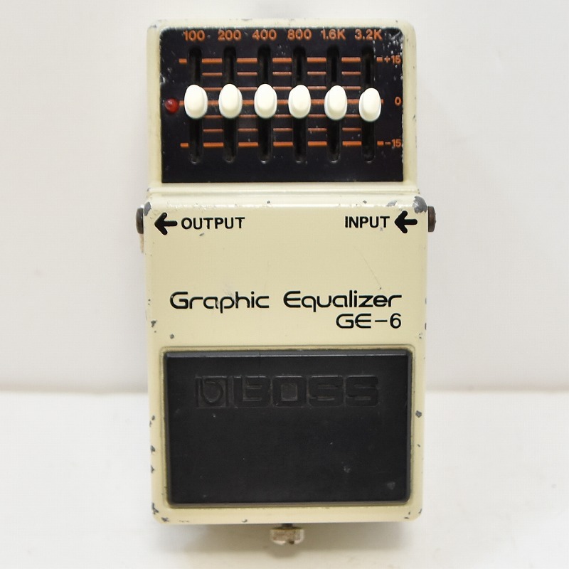 BOSS GE-6 エフェクター BOSS GE-6」の1978年製と1980年製では音が違うのか？比較してみた