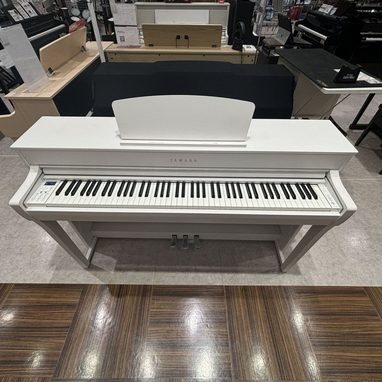 ヤマハ電子ピアノSCLP-7350WH YAMAHA2020年度製 電子ピアノ】この春