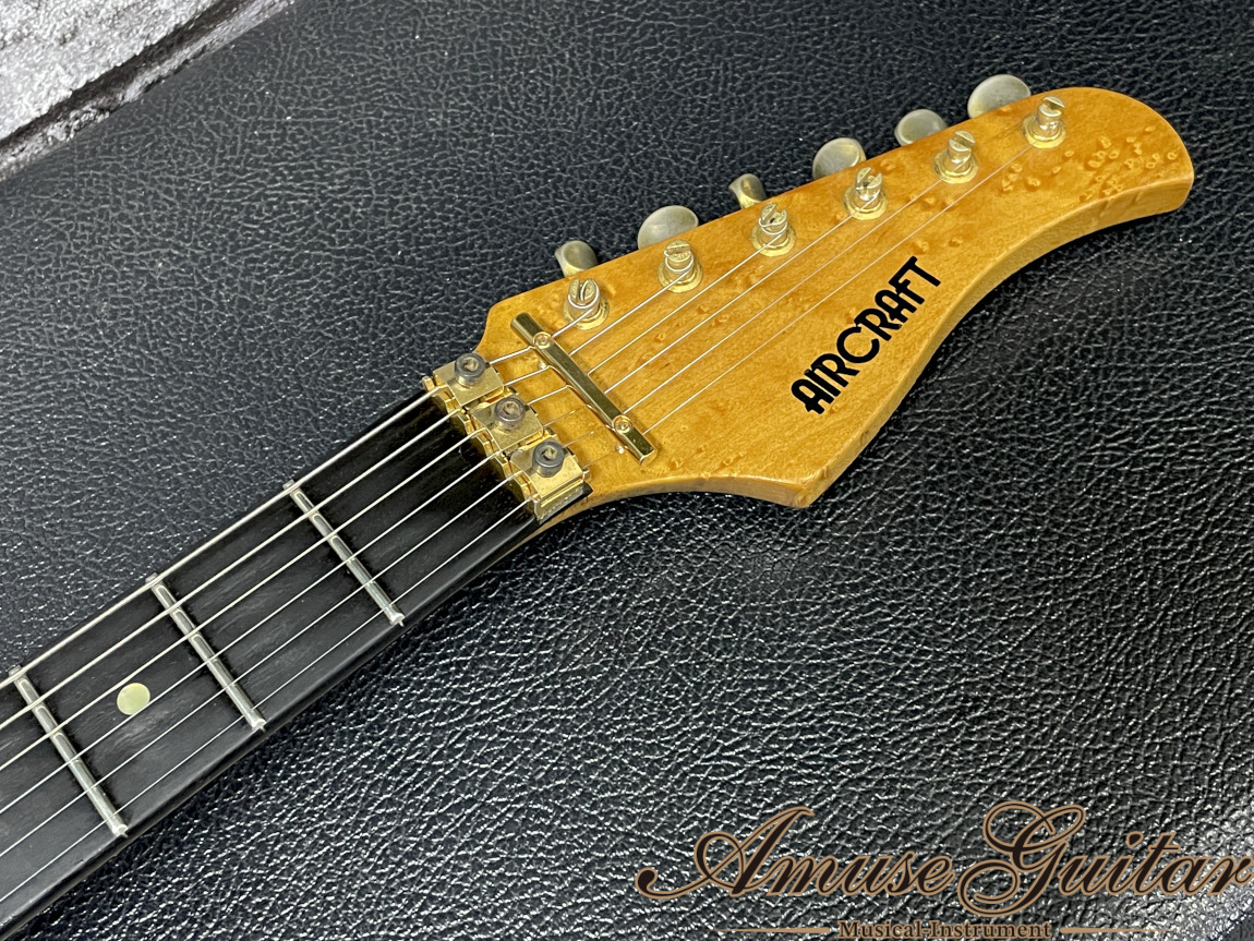 AIRCRAFT AC-5 1980年代製【Curly Hawaiian Koa Body & Birds Eye Neck】w/Hard Case  3.74kg（中古）【楽器検索デジマート】