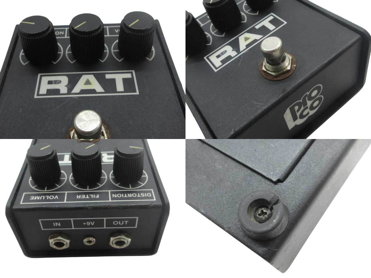 Proco RAT2 銀ネジ LM308N PROCO RAT2 1996年 リベット 銀ネジ LM308N 【公式通販】