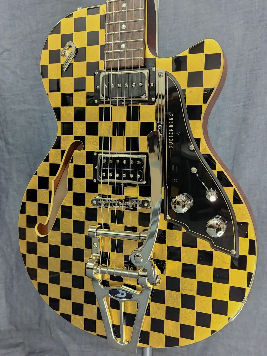 ギター Duesenberg Duesenberg Starplayer CBR Gold-Leaf Checkerboard 30th Anniversary