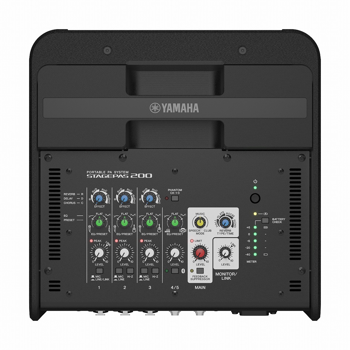 YAMAHA STAGEPAS 200 BTR バッテリー付き ポータブルPAシステム 