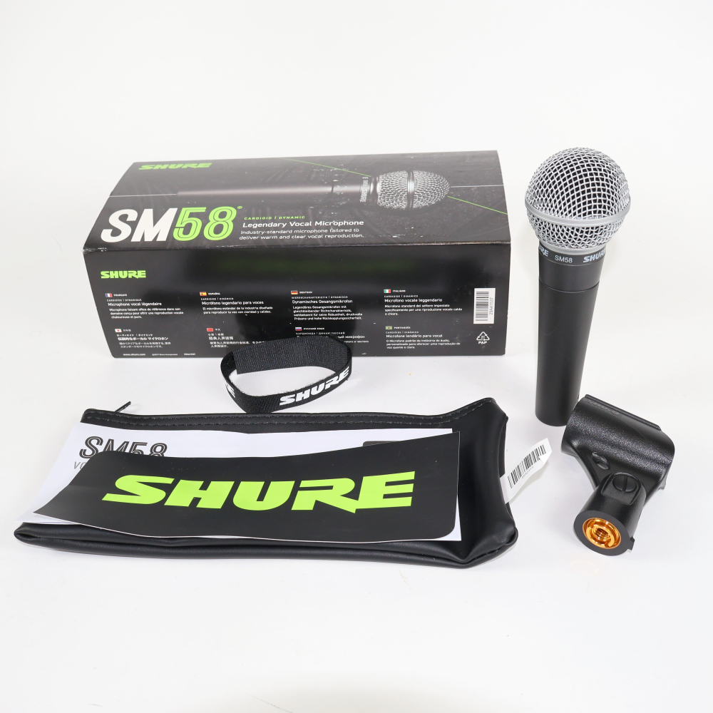 Shure 【中古】 マイク ダイナミックマイク ボーカル用 SHURE SM58