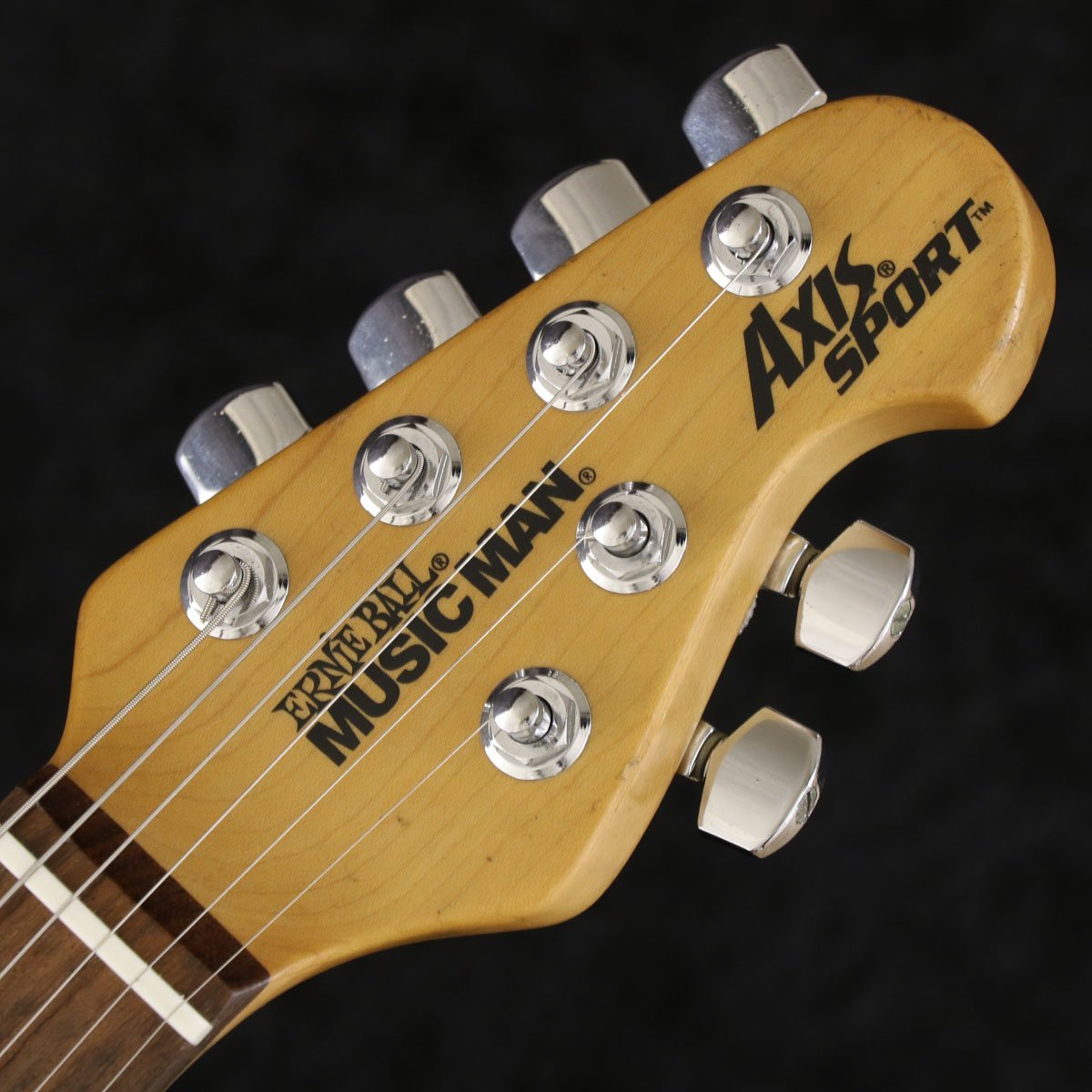 MUSIC MAN Axis Sport MM-90 Platinum Silver Rosewood Trem