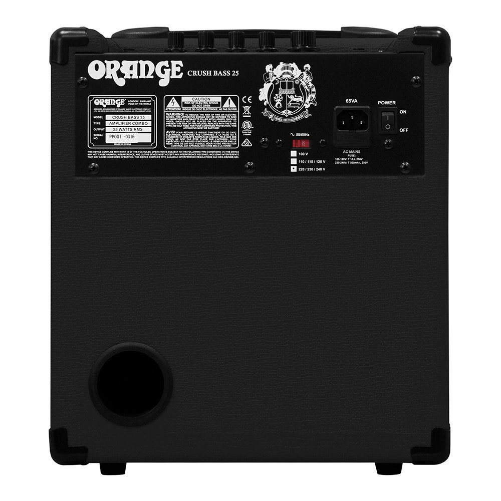 ORANGE Crush Bass 25B Black【数量限定特価】（新品特価/送料無料