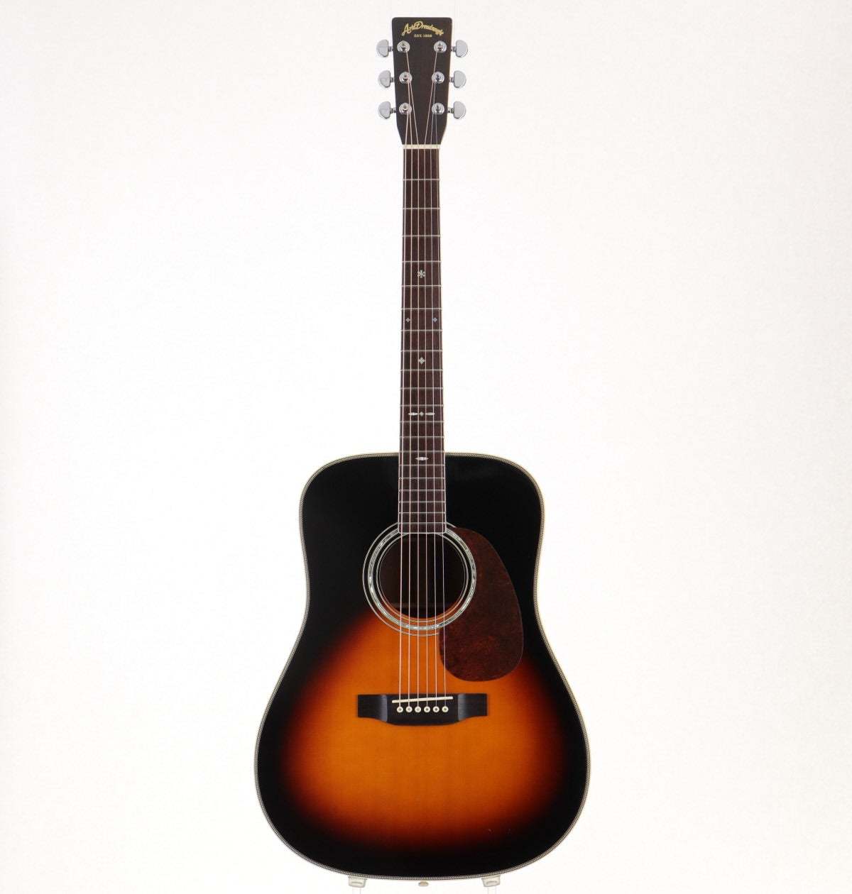 ARIA AD-65BS Brown Sunburst オール単板仕様 アリア ドレッドノート