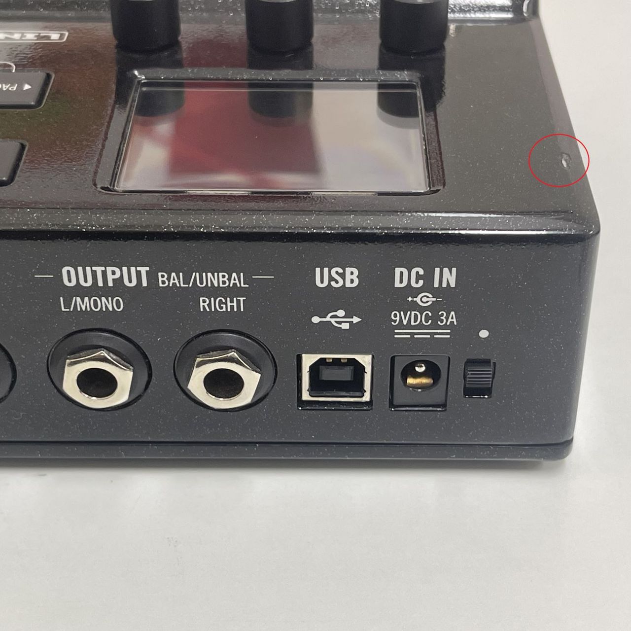 LINE 6 【USED】LINE6 HX STOMP マルチエフェクター 現物画像（中古