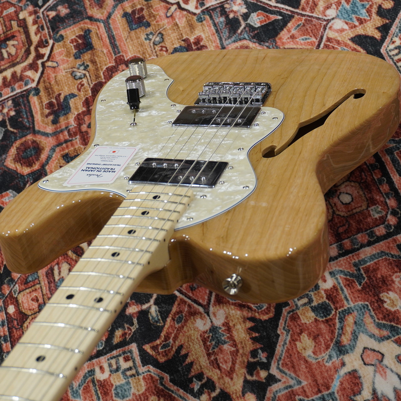 Fender Made in Japan Traditional 70s Telecaster Thinline / Natural