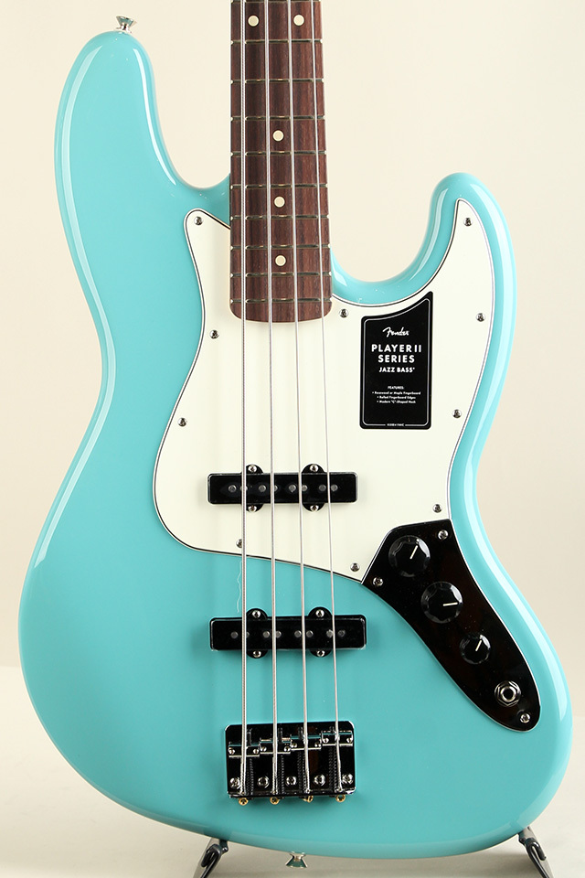 Fender Player II Jazz Bass RW Aquatone Blue【S/N MX24086452