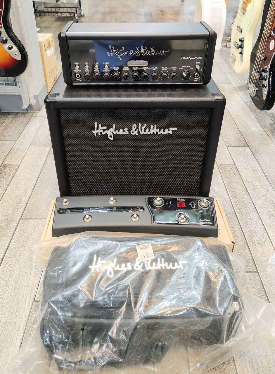 Hughes&Kettner BLACK SPIRIT 200 Head & TM112 & FSM432MKIII（中古