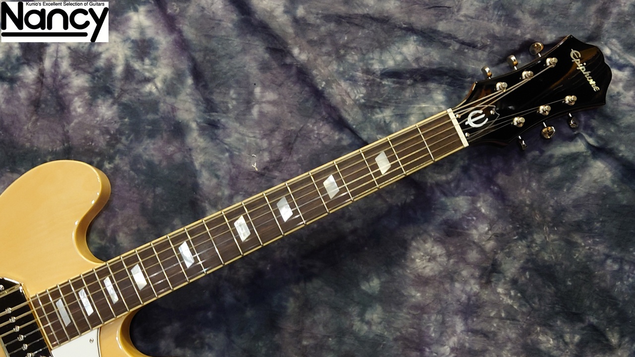 超美品 Epiphone Casino Natural カジノ ナチュラル Epiphone Casino Natural エレキギター フルアコ カジノ