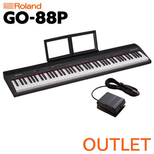 Roland GO:piano88 2021年製　付属品あり Roland GO-88PX GO:PIANO88 キーボード 88鍵盤 タッチレスポンス