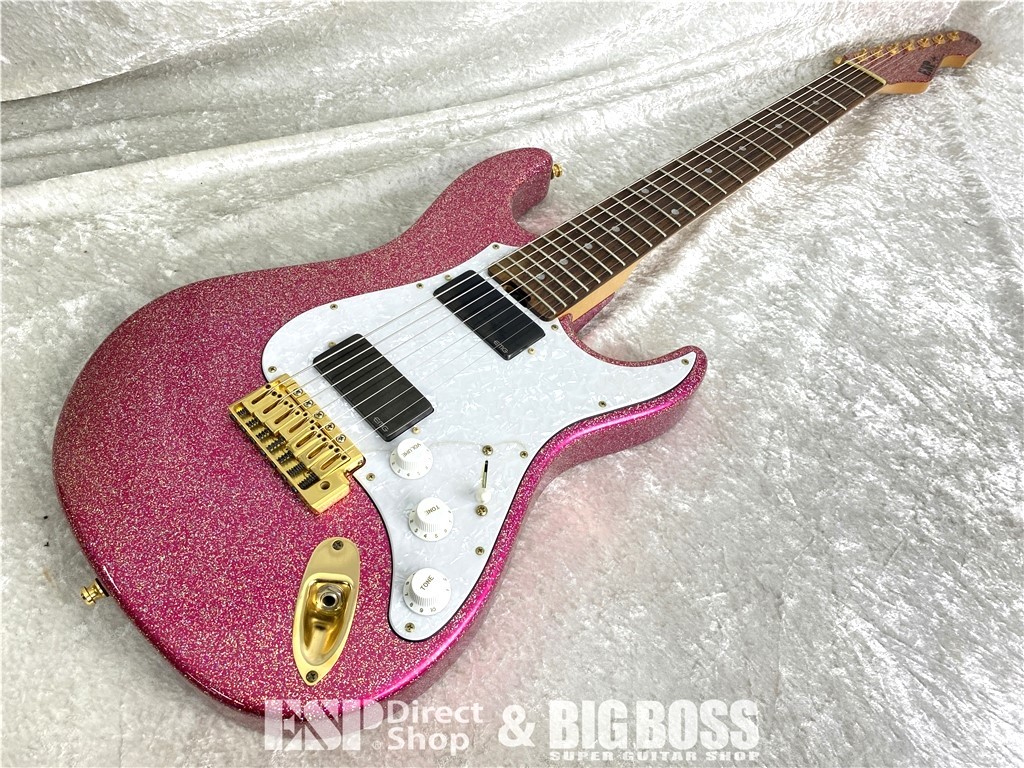 ESP SNAPPER-7 Ohmura Custom (Twinkle Pink)直筆サイン入り個体