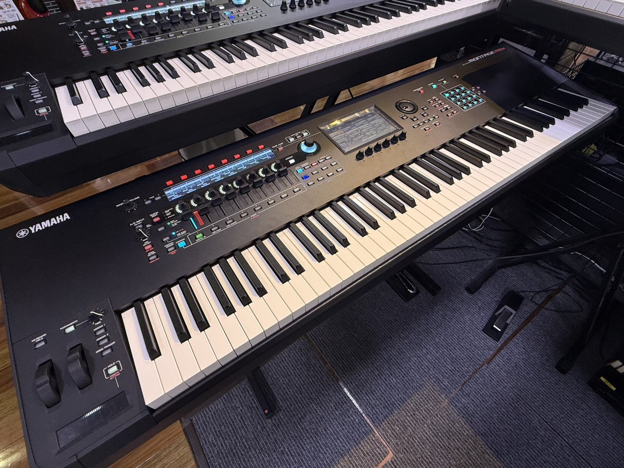 YAMAHA MONTAGE M8X 88鍵盤 ワークステーション シンセサイザー（B級