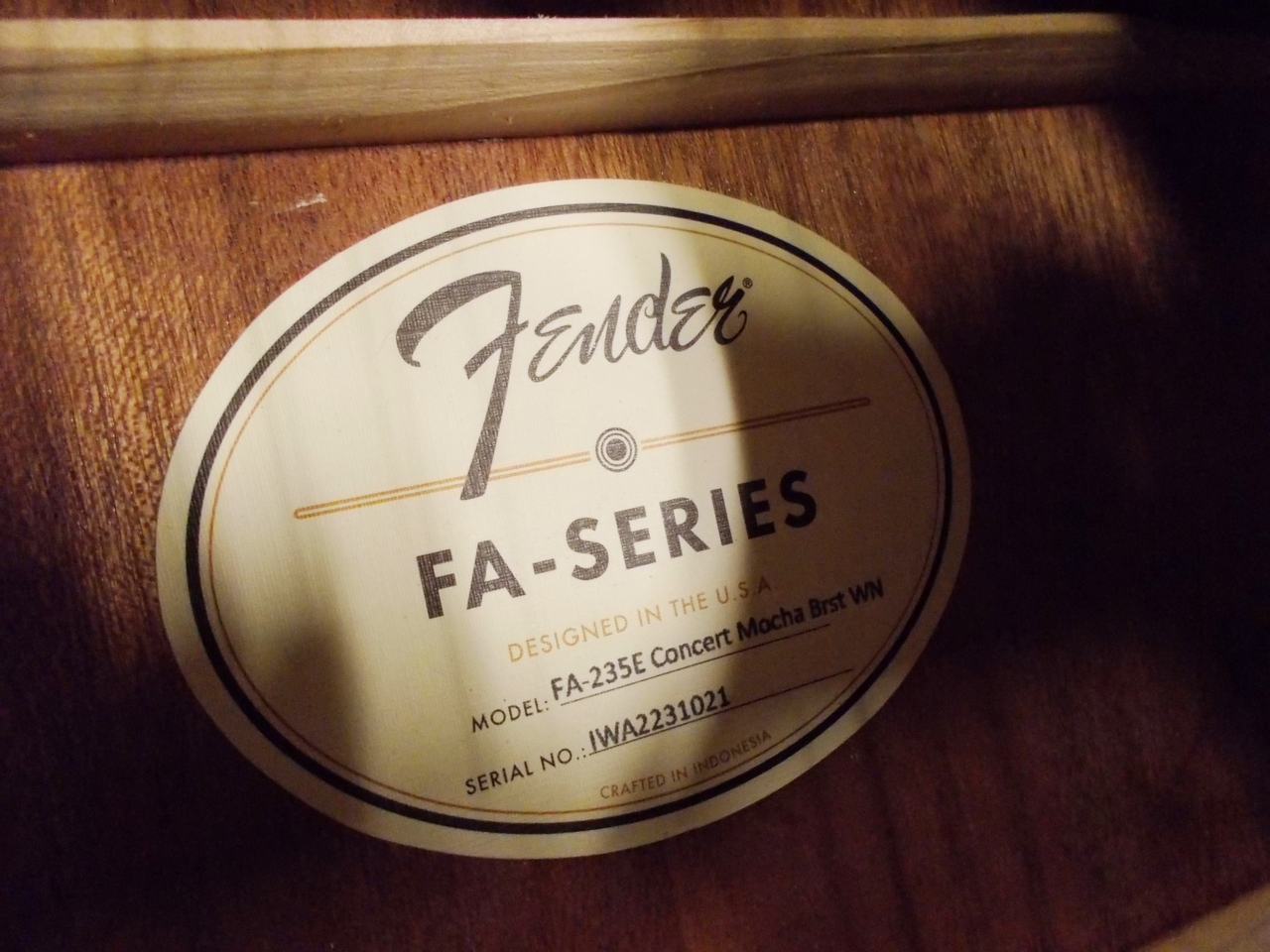 Fender FA-235E Concert Mocha Burst（新品特価）【楽器検索デジマート】