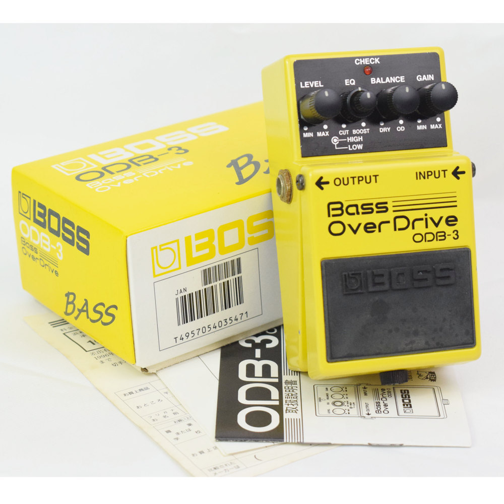 BOSS Bass OverDrive ODB-3 ベース用エフェクター BOSS ODB-3 オーバードライブ ベース用 エフェクター ボス ODB3