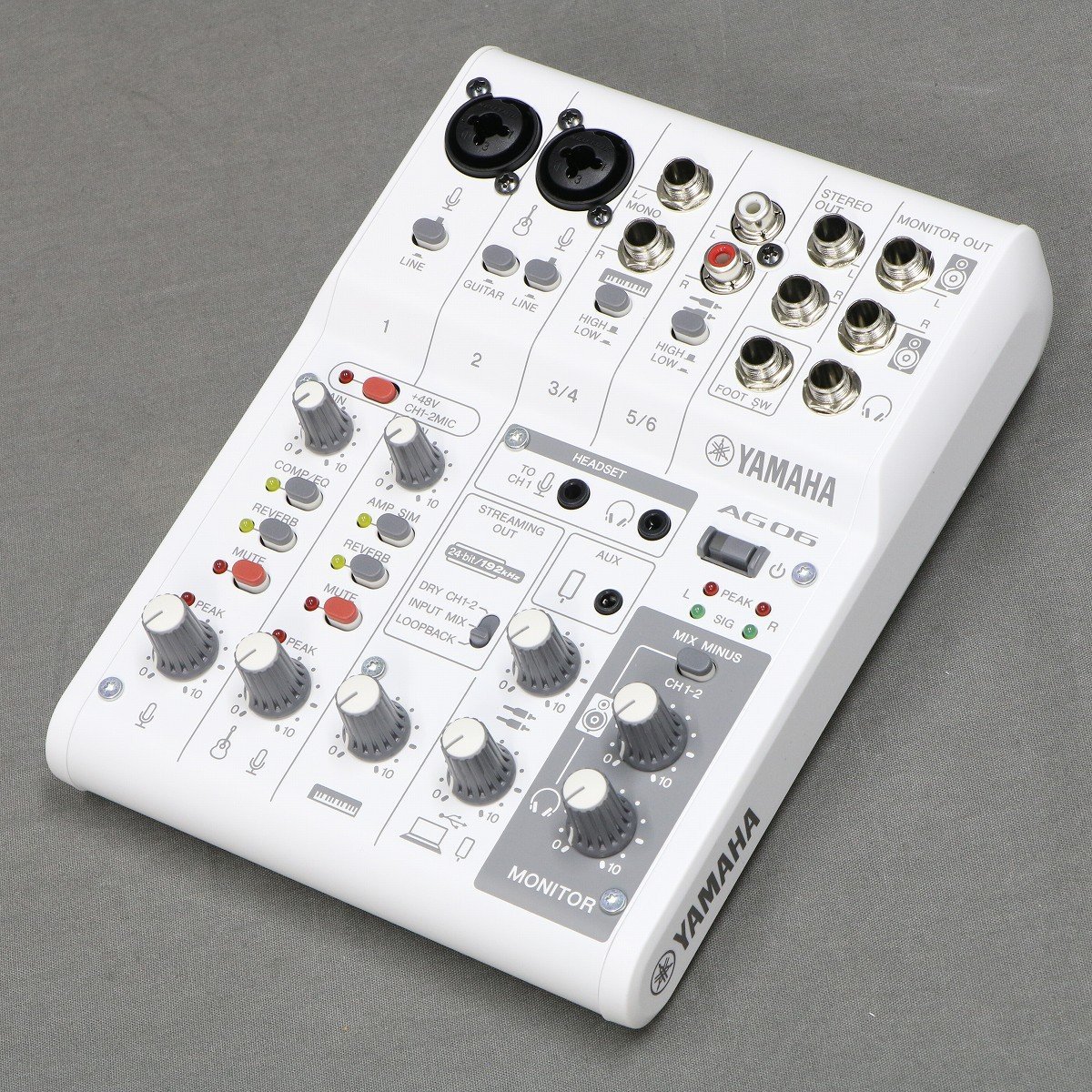 YAMAHA AG06MK2 White Live Streaming Mixer 【御茶ノ水本店