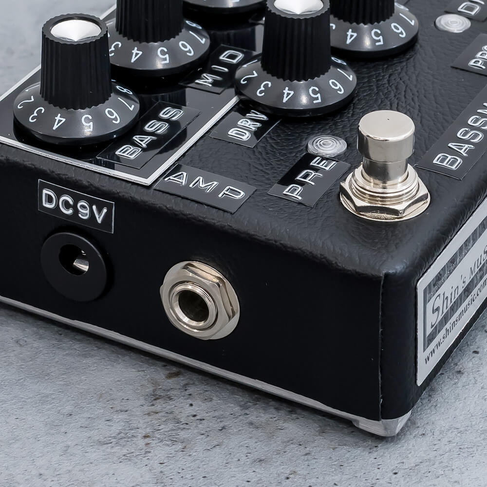 Shin's Music Bass Master Preamp Pro+ Black Tolex / Black