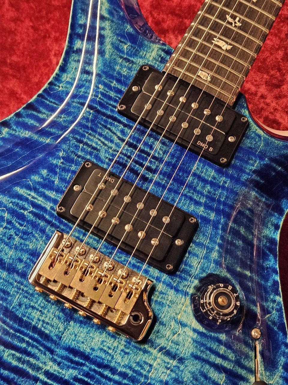 Paul Reed Smith(PRS) Custom 24 Piezo -River Blue Pearl- ≒3.530Kg