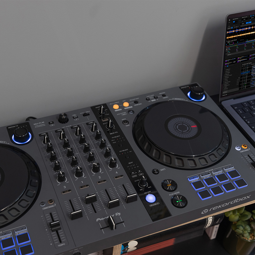 Pioneer Dj DDJ-FLX6-GT rekordbox・Serato DJ Pro・VirtualDJ 対応
