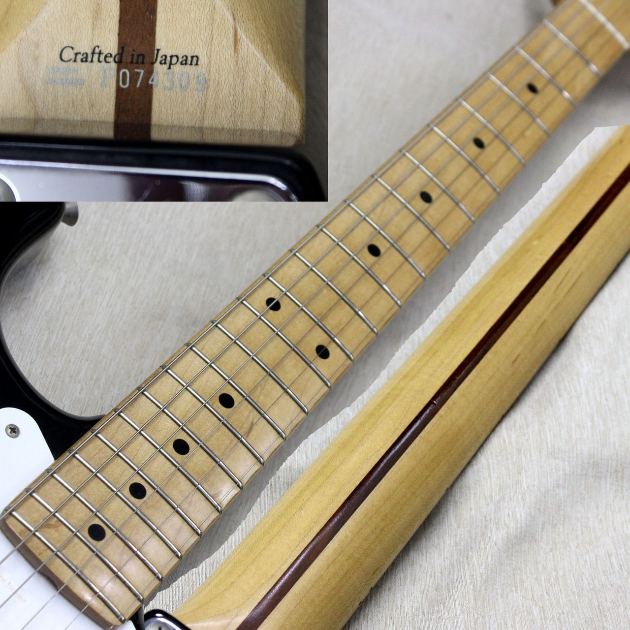 Fender Japan Stratocaster STクラプトン ST54-95LS Black 1994年
