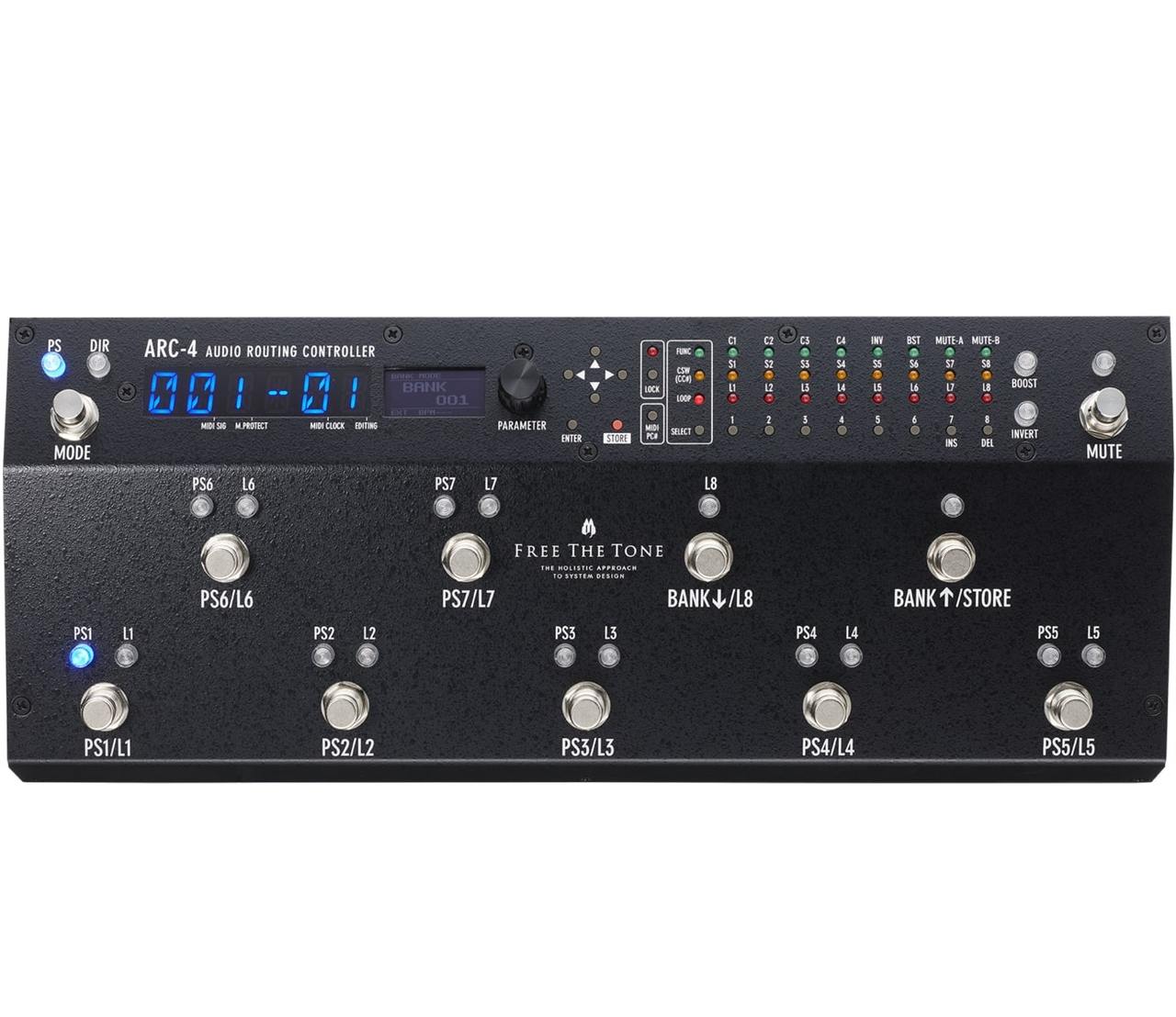 Free The Tone ARC-4 Audio Routing Controller Clickless フリーザ