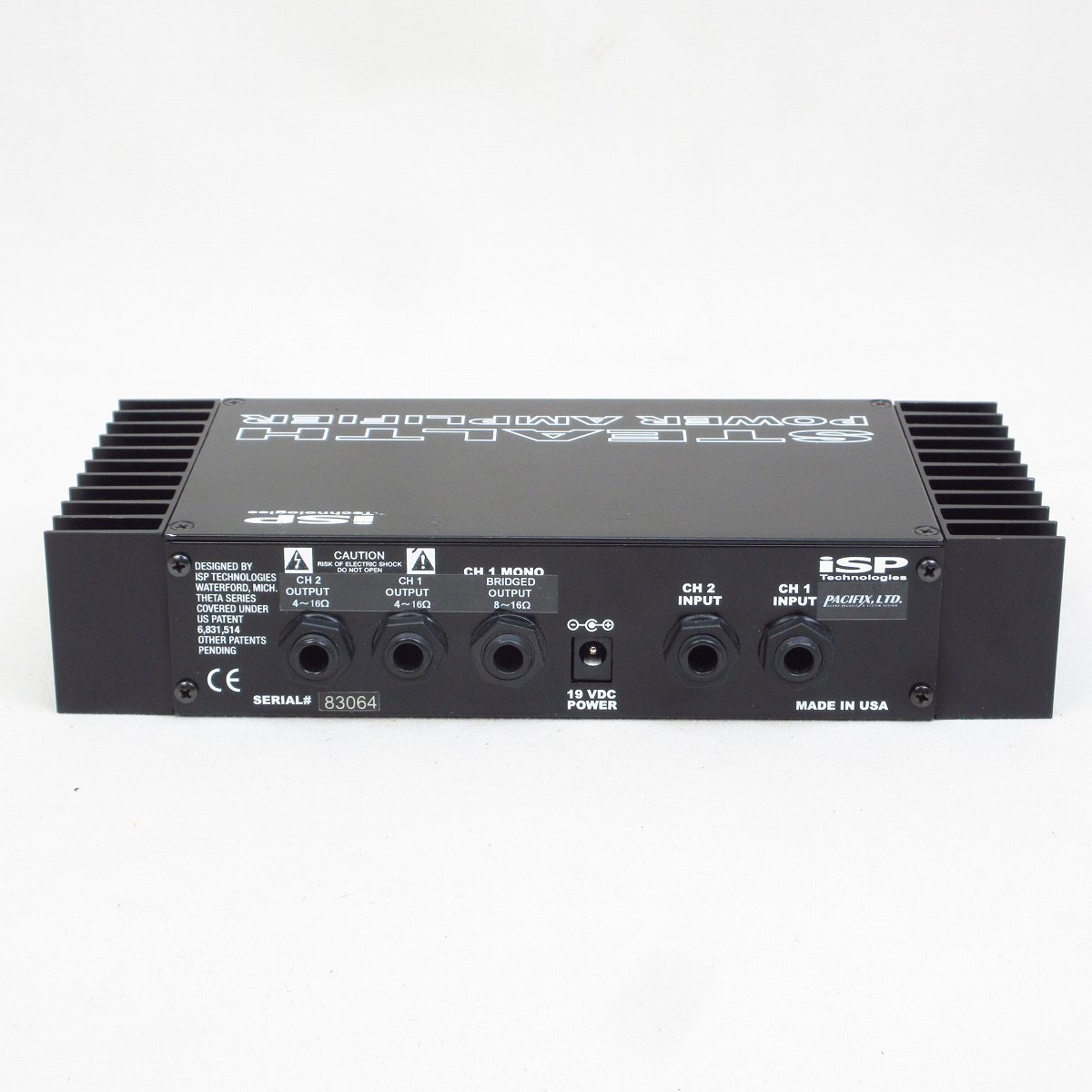 iSP Technologies STEALTH Power Amplifier パワーアンプ 【横浜店