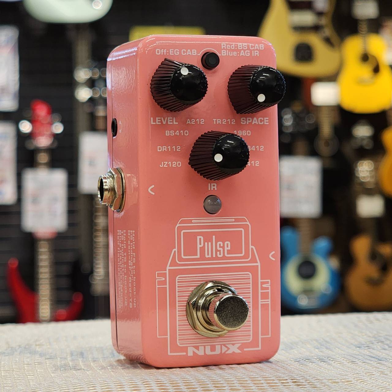 NUX Pulse NSS-4 IRローダー NUX NSS-4 Pulse Mini IR Loader Pedal for Guitar and Bass