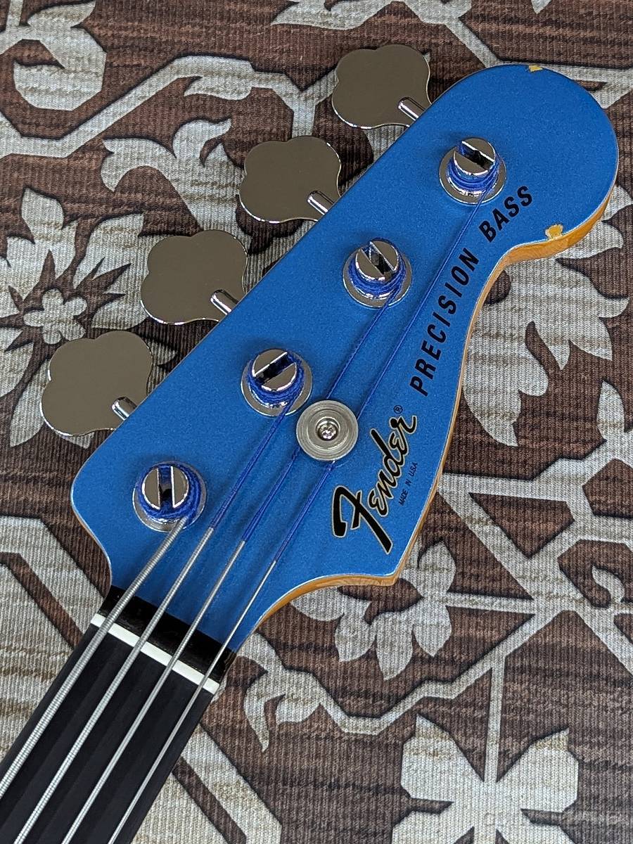 Fender Tony Franklin Fretless Precision Bass -Lake Placid Blue