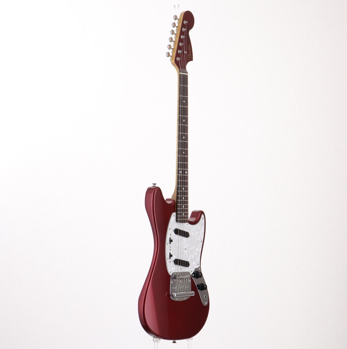 か*ん様 Fender Mustang エレキギター ティール Vintage 1990's Fender Mustang Electric Guitar Olympic White