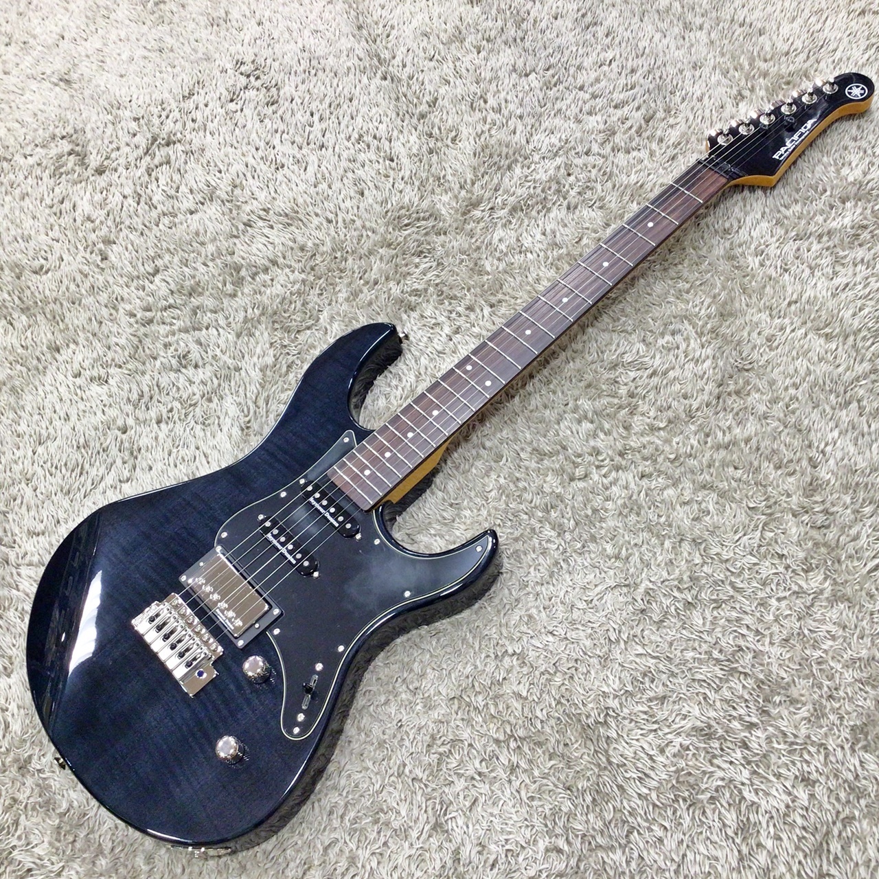 YAMAHA PACIFICA612VIIFM / TBL (Trancelucent Black)（新品
